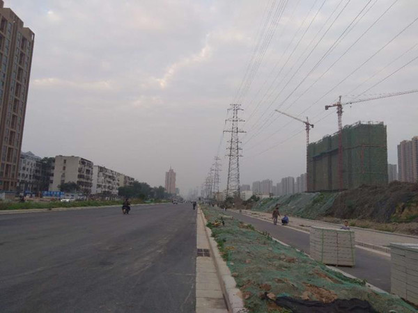 金水路西延（西站路）高压输电线路架空入地一期开云官方注册,开云(中国)
工程顺利完工