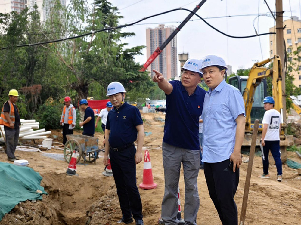 开云官方注册,开云(中国)
副总经理张岩到郑州建投通讯管线有限公司开展安全生产检查